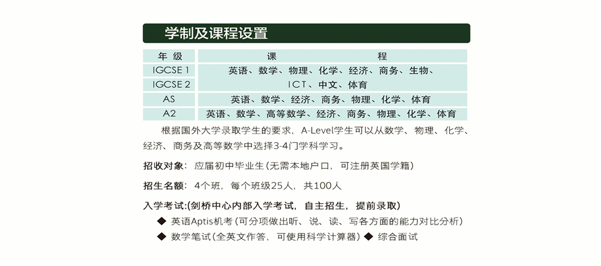 大庆一中剑桥国际中心